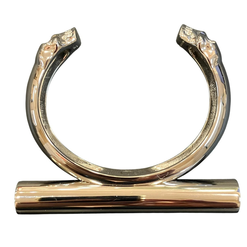 Alexander McQueen bangle accessory. Total weight: 48.4g. Material: Brass.
